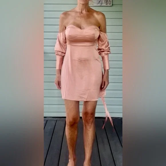 fashion nova pink silk dress Flower time of the year @FashionNova Dixie Satin Floral Maxi Dress